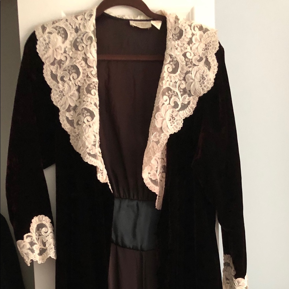 velvet robe